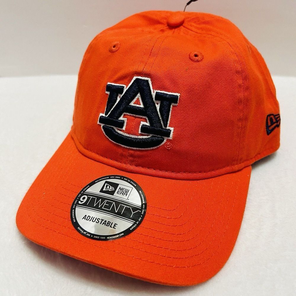 New‎ Era Auburn Tigers 9TWENTY Hat Cap Adjustable Strapback Orange NCAA College